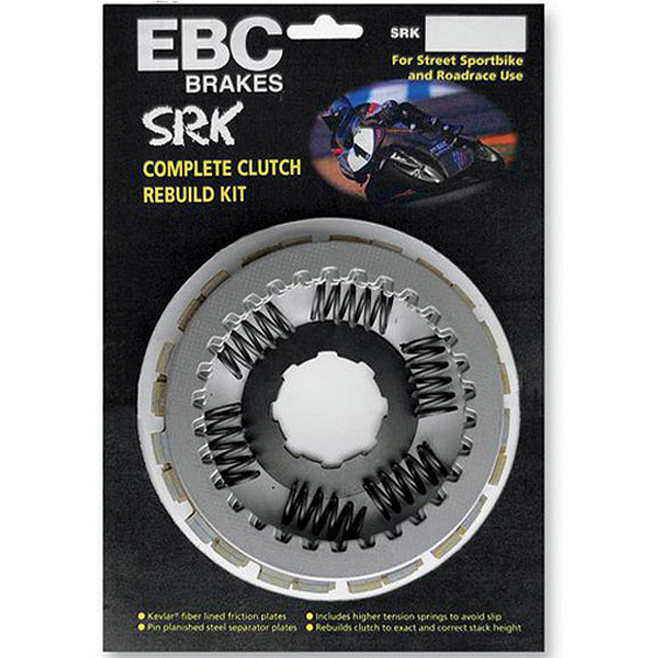 EBC Kawasaki VN 1600 Mean Streak 05-08 CK OEM Replacement Clutch Fiber  Plates - Sportbike Track Gear