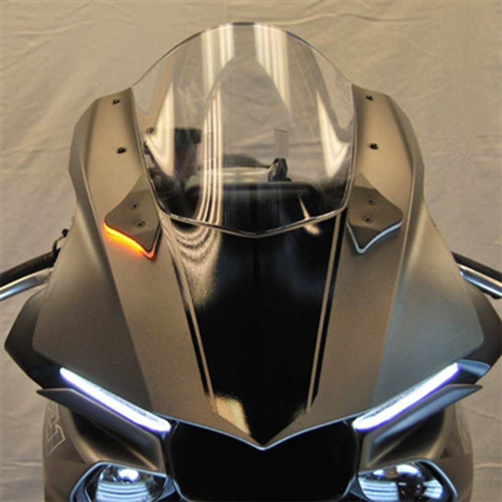 NRC Ride the Rage ウィンカーライト yzfr1 15-19 New Rage Cycles Yamaha R1 2015-2019 Mirror Eliminators w/ LED Turn