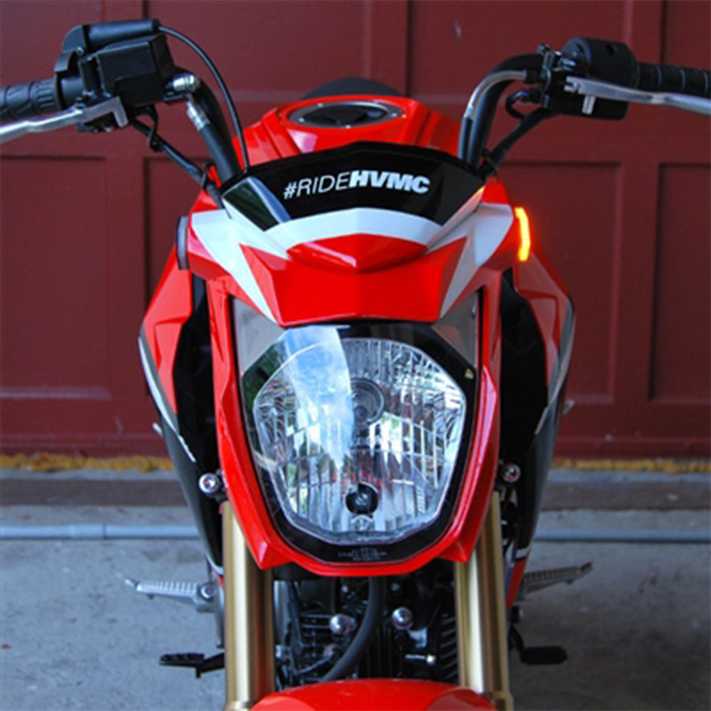 New Rage Cycles Kawasaki Z125 Pro 2017-2026 LED Front Turn Signals