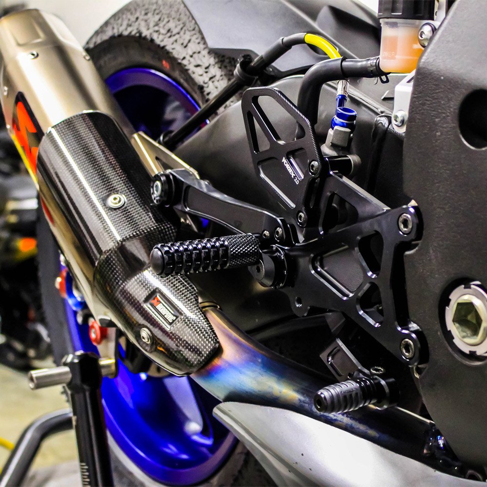 Yamaha R1 2015-2024 Vortex Rearsets V3 2.0