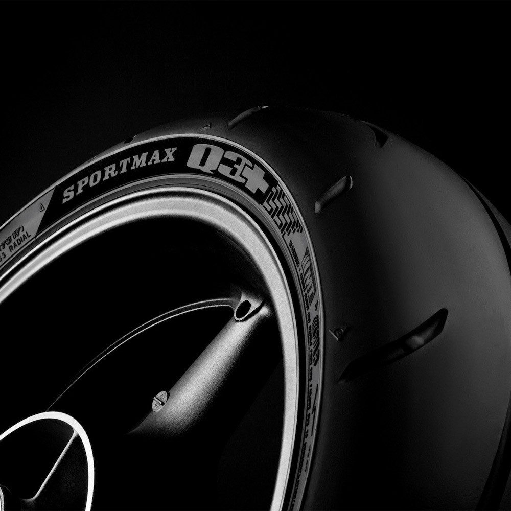 Dunlop Sportmax Q3+ Tire Set Sportbike Track Gear