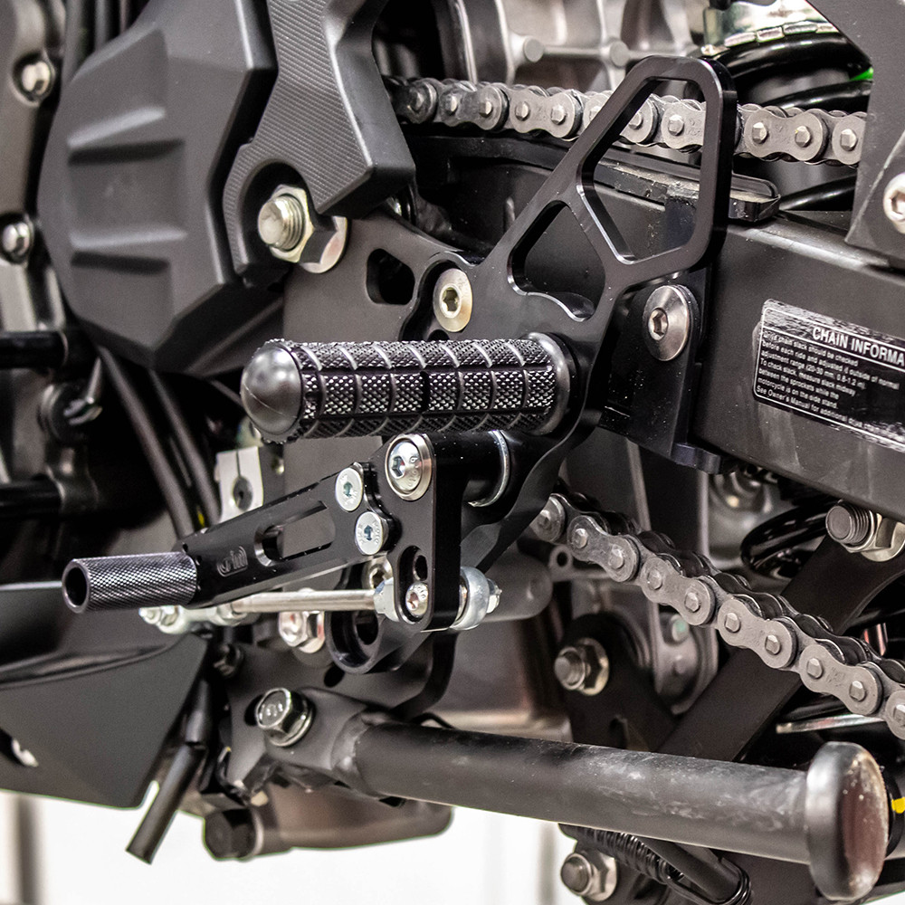 Woodcraft Kawasaki Ninja 400 20182023 Rearsets