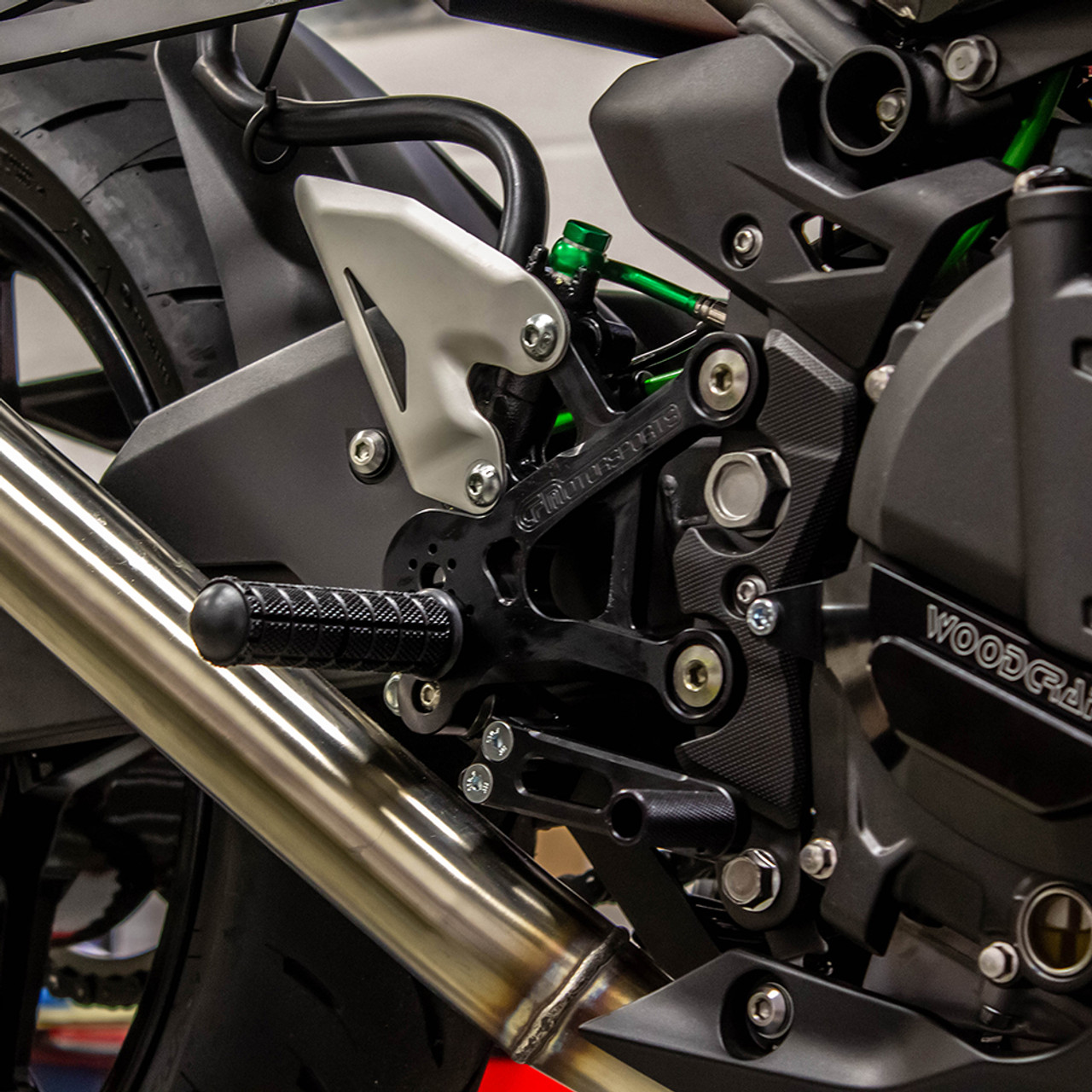 Woodcraft Kawasaki Ninja 400 20182021 Rearsets
