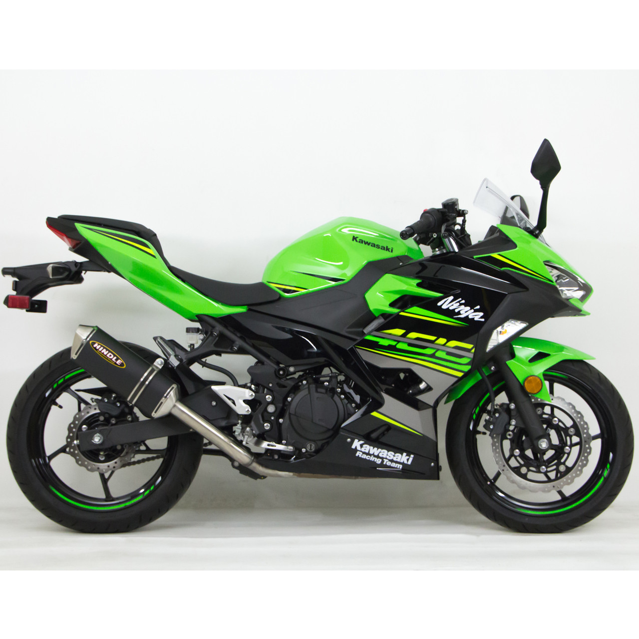 Hindle Kawasaki Ninja 400 18 19 Evo Full Exhaust System - ninja new model 2018 bike images