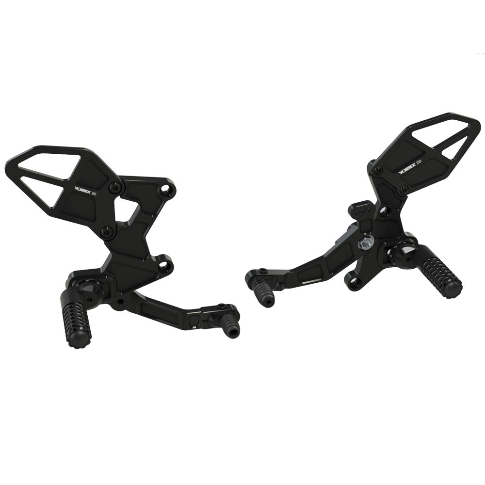 Kawasaki Ninja 400 20182022 Vortex Rearsets V3 2.0