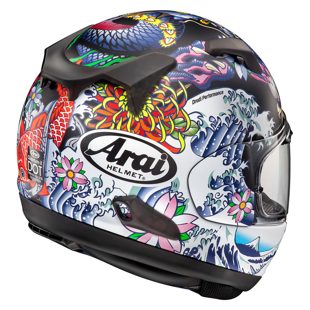 Arai Quantum-X Oriental Helmet - Sportbike Track Gear