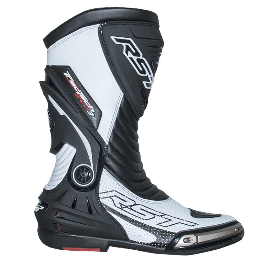RST Tractech Evo 3 Sport CE Motorcycle Boots Mens Size 7 Black White RST | rst-tractech-evo-iii-sport-boot-black | Webbs main image 4