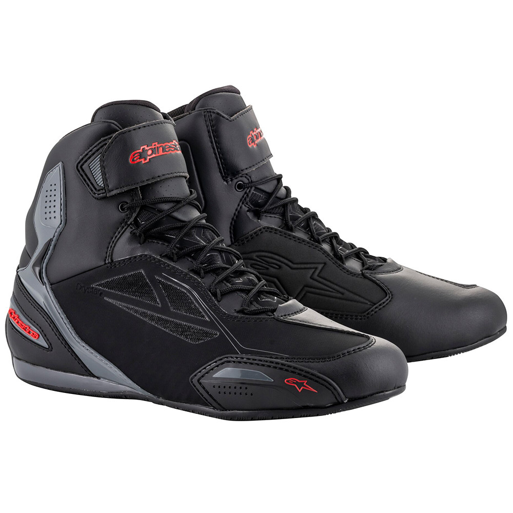 alpinestars FASTER-3 DRYSTAR 27.5（black） Alpinestars Faster-3 Drystar Riding Shoes - Sportbike Track Gear