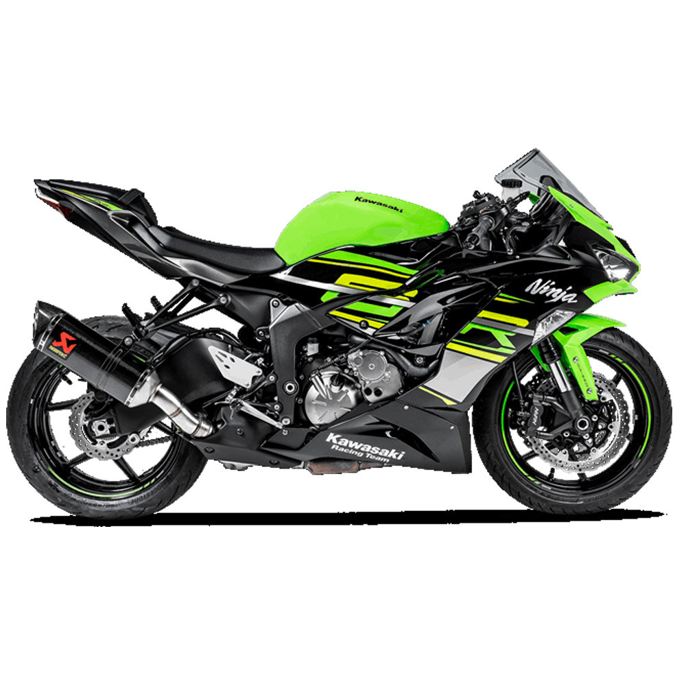 Akrapovic Kawasaki ZX6R 2009-2026 Carbon Slip On Exhaust