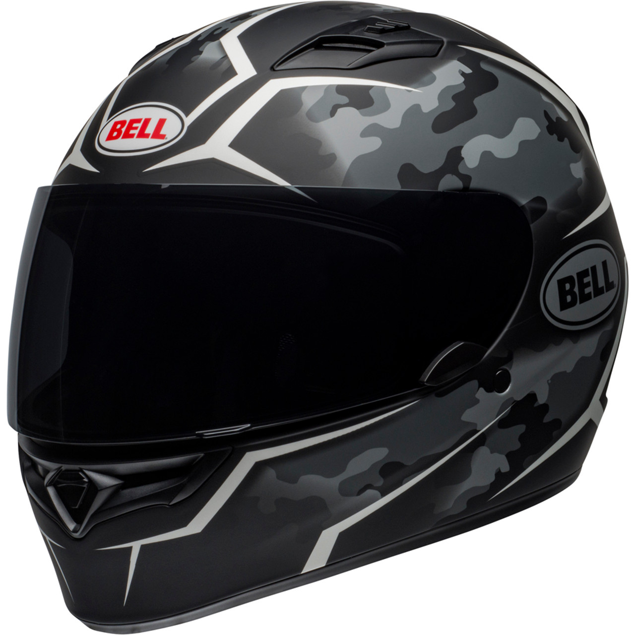 Bell Qualifier S ベル クオリファイア ステルス カモ Bell Qualifier Helmet (Stealth Matte Hi-Viz/Camo) | eBay