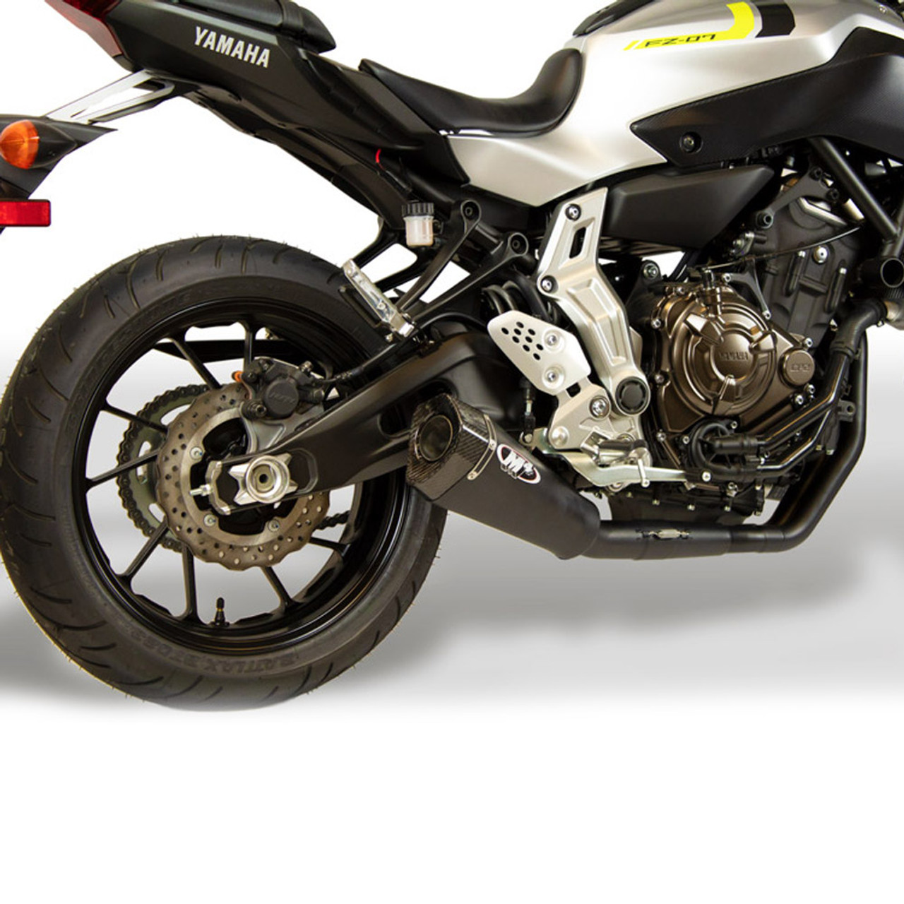 20152022 Yamaha FZ07 / MT07 / XSR700 M4 RM1 Full Exhaust System YA6722