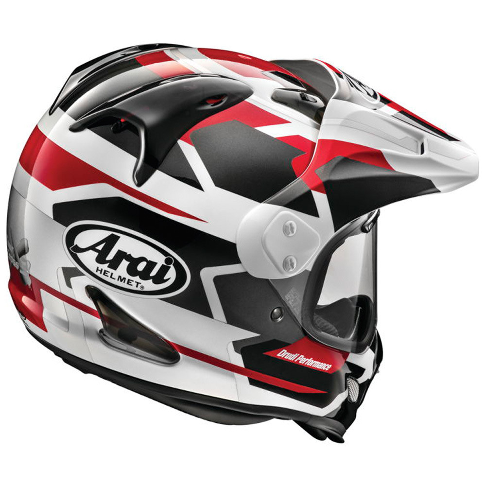 arai helmet drudi performance Helmets - Corsair-X Tatsuki XS Logo duct works well at low speed and with an upright riding position and can be opened or closed easily with summer or winter gloves Arai Regent-X Helmet - S&S