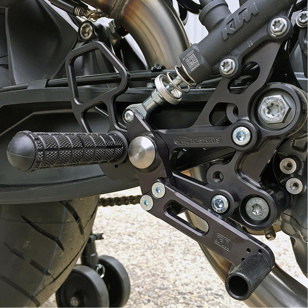 Woodcraft KTM 790 Duke 2018-2023 / Duke 890 2020-2023 Rearsets