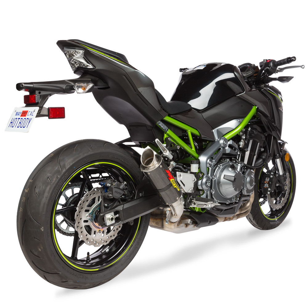 Z900 ZR900B 17-19 ホットボディーズ レーシング MGPマフラー Hotbodies Racing Kawasaki Z900 2017-2026 MGP Exhaust