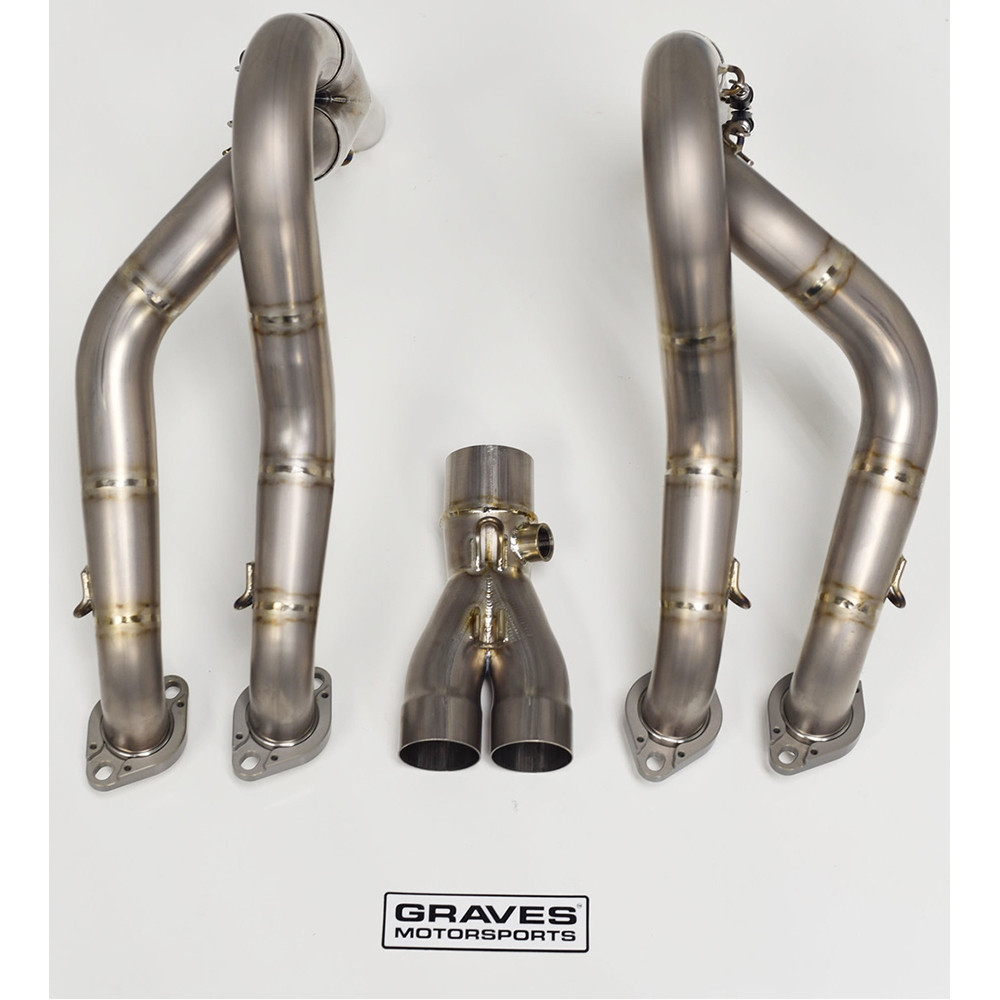 Graves Motorsports Kawasaki ZX6R 2015-2026 LINK Header Upgrade