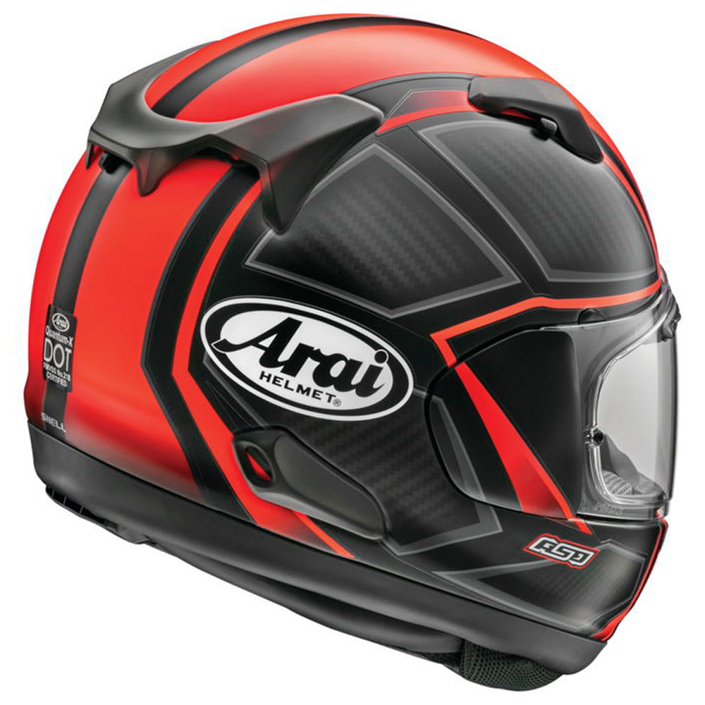 Arai Quantum-X Spine Helmet - Sportbike Track Gear