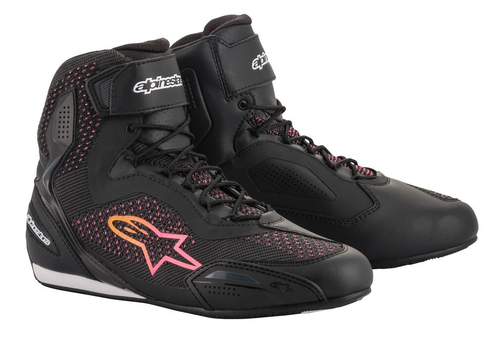 Alpinestars Stella Faster-3 Rideknit Riding Shoes - Sportbike Alpinestars Stella Faster-3 Rideknit Riding Shoes - Sportbike