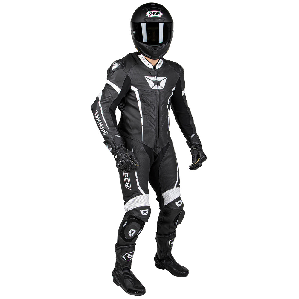 Cortech Adrenaline GP One Piece Leather Race Suit - Sportbike