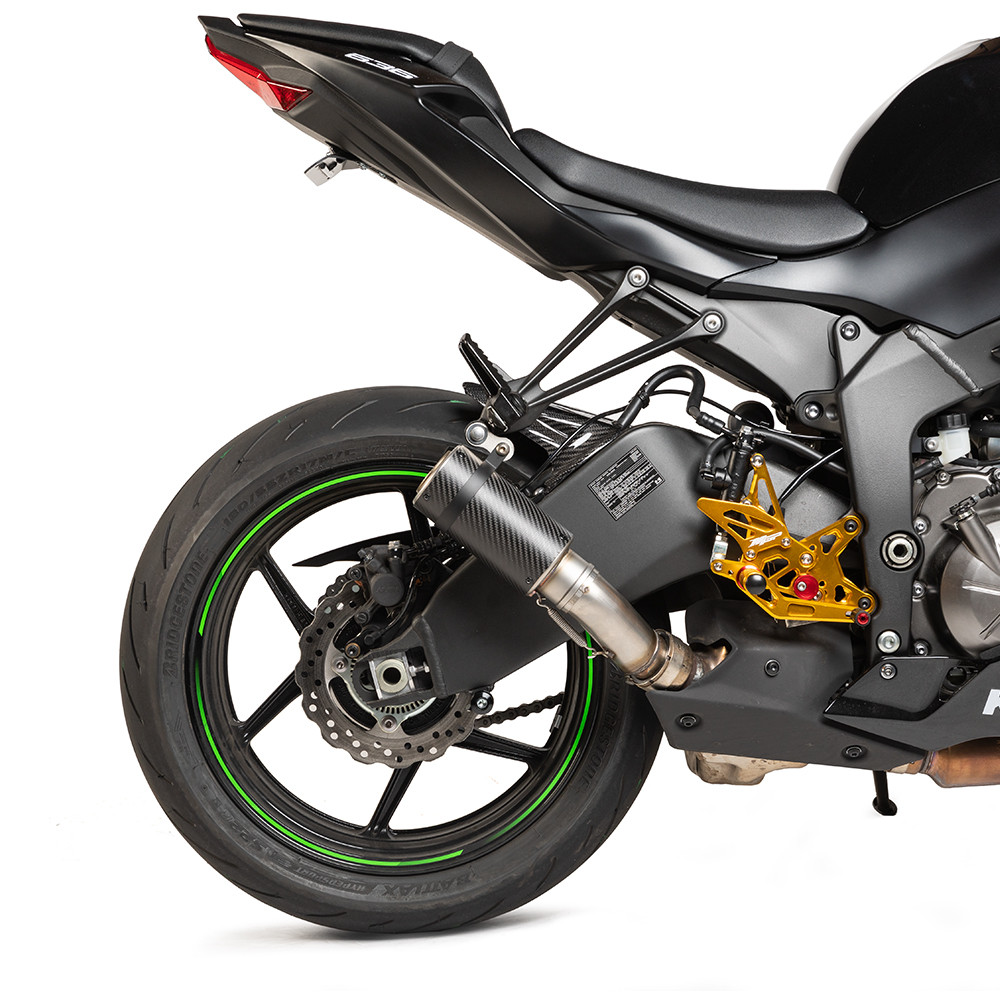 Hotbodies ZX-6R 09-22 MGP Stinger スリップオン Hotbodies Racing Kawasaki ZX6R 2009-2026 MGP Stinger Exhaust