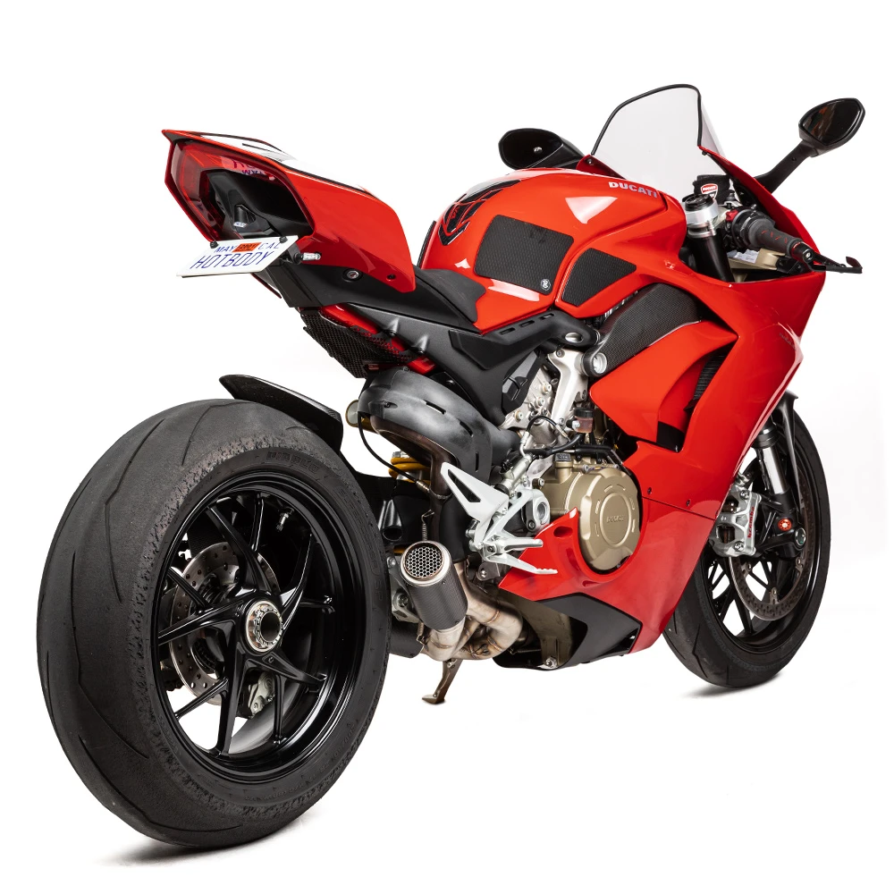 Silenciador De Escape De Tubo Medio Para Ducati Panigale V4 Y StreetFighter V4 - Modelos 2018-2023