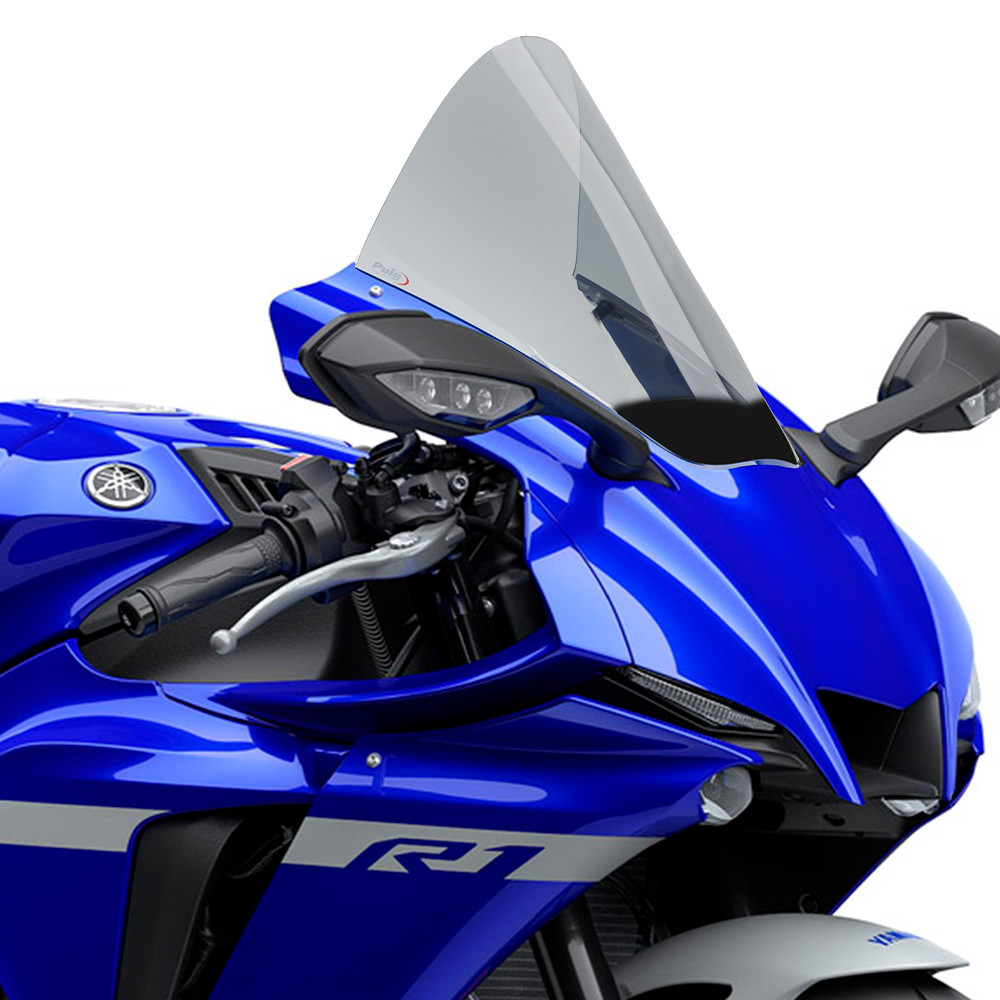 YZF-R1 2020〜2025 Puig レーシング スクリーン Puig R Racing Windscreen Yamaha R1 2020-2026