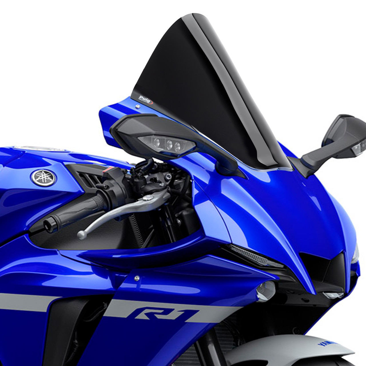 YAMAHA YZF-R1 (15-19) プーチ スクリーン カウル Puig Z Racing Windscreen Yamaha R1 2015-2019