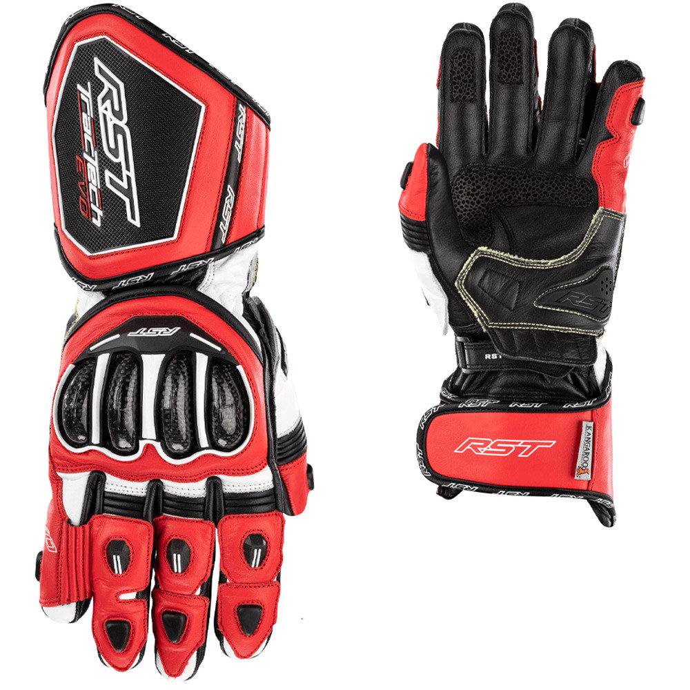RST TracTech EVO 4 Gloves | CE Leather Race Gloves | Sportbike