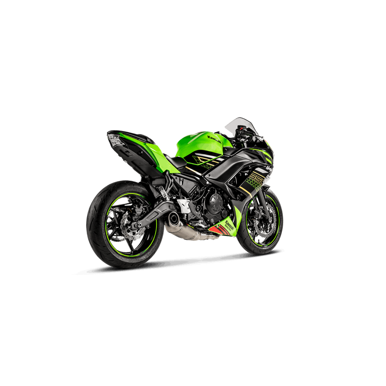 Akrapovic Kawasaki Ninja 650 2017-2025 Racing Full Exhaust
