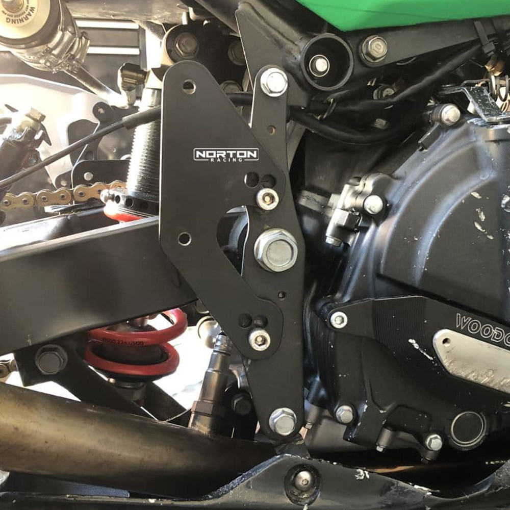 Norton Motorsports Kawasaki Ninja 400 20182023 Adjustable Rearset