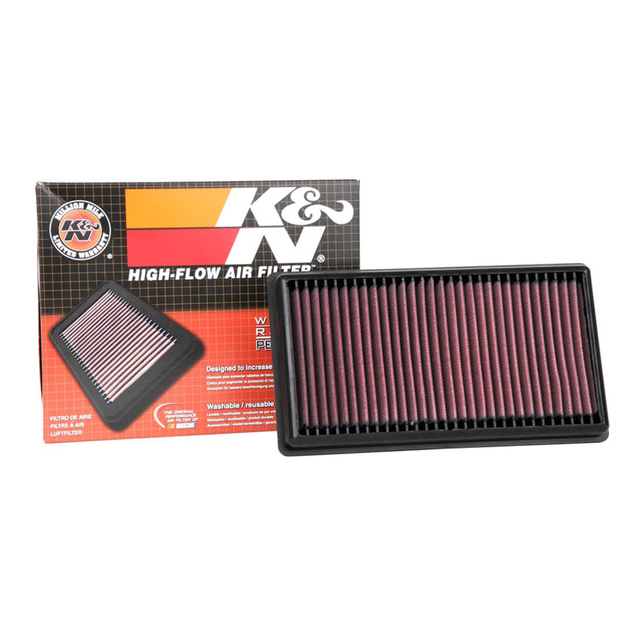 K&N High Flow Replacement Air Filter BMW S1000RR 19-23