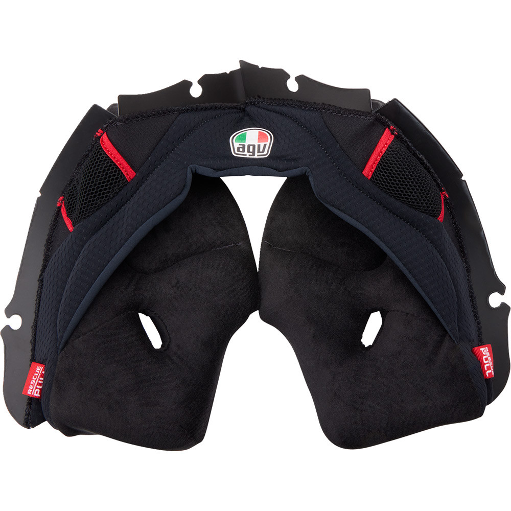 agv helmet padding Replacement Crown Pad for AGV K-5S Helmets - Gray/Orange Whether youre clocking high mileage or simply maintaining your gear AGV K3 Cheek Pads