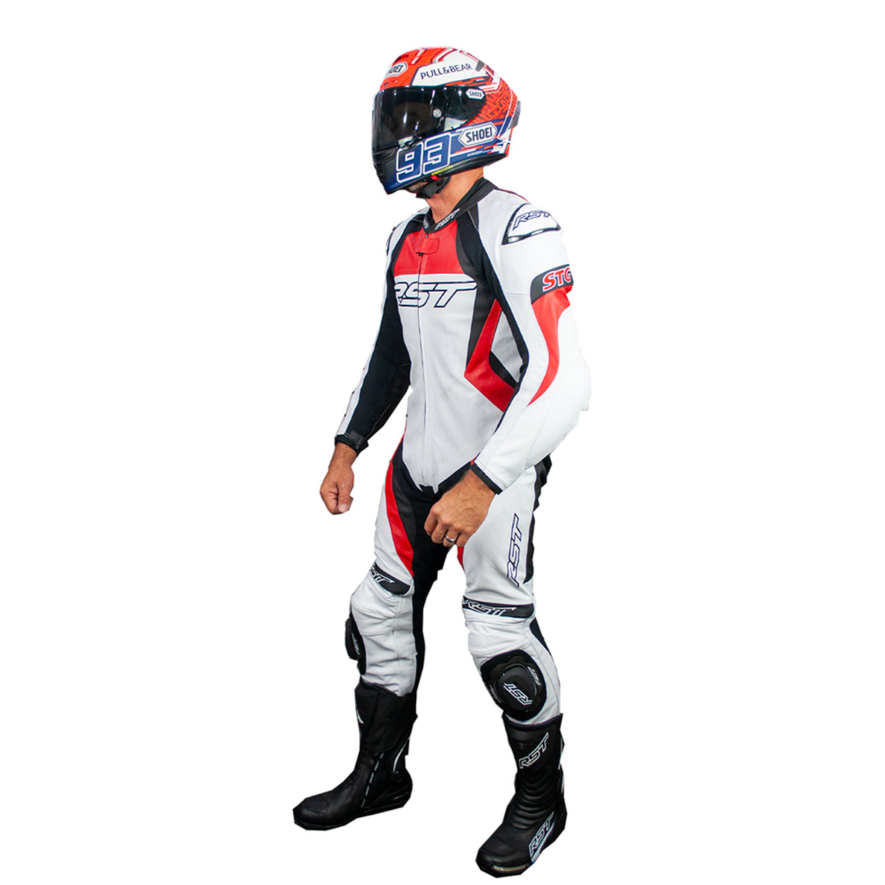 RST STG EVO 4 One Piece Leather Race Suit Sportbike Track Gear