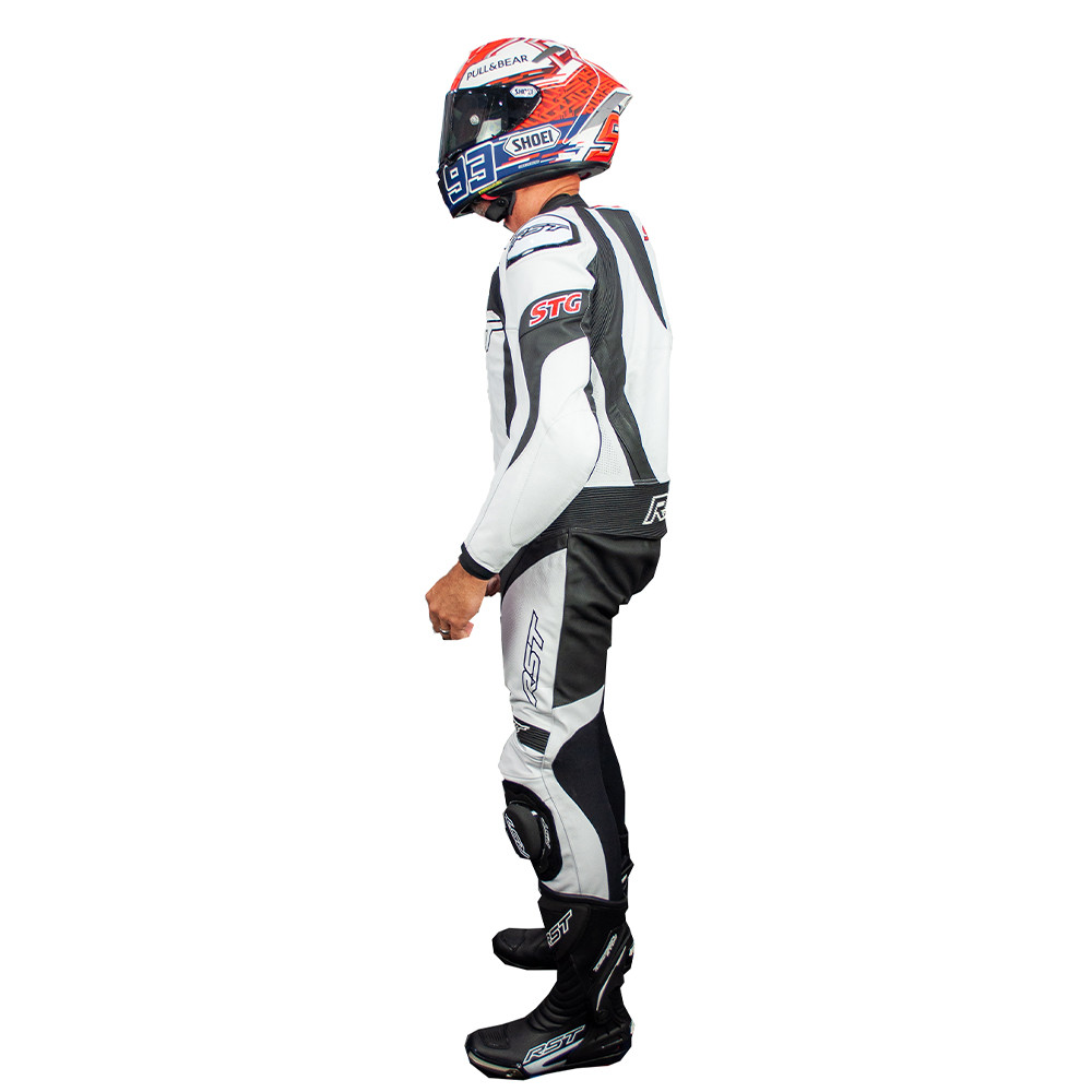 RST STG EVO 4 One Piece Leather Race Suit Sportbike Track Gear