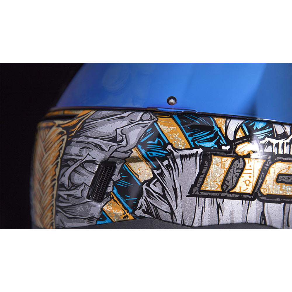 Icon Airform Pharaoh Helmet X-Small Small Sportbike Track Gear