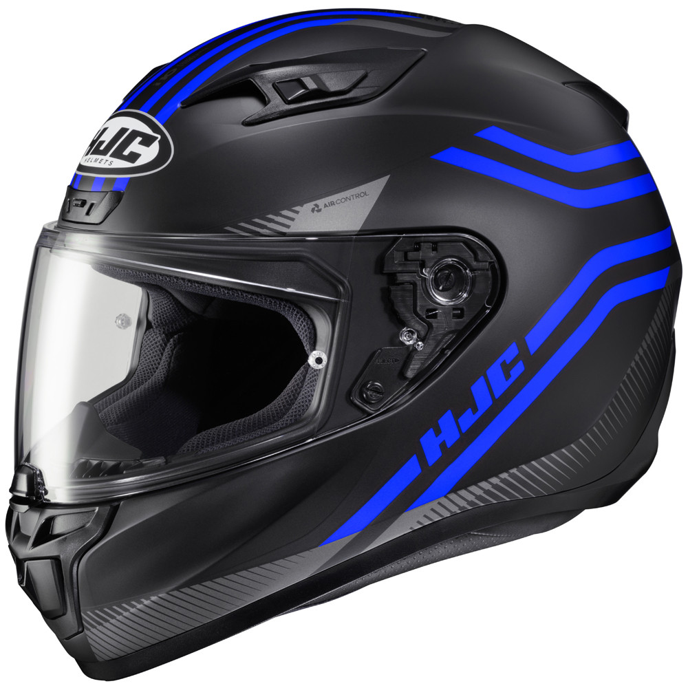 hjc 10 helmet V10 Union Garage emergency tabs for extra safety HJC I10 Helmet, Semi-Flat Anthracite