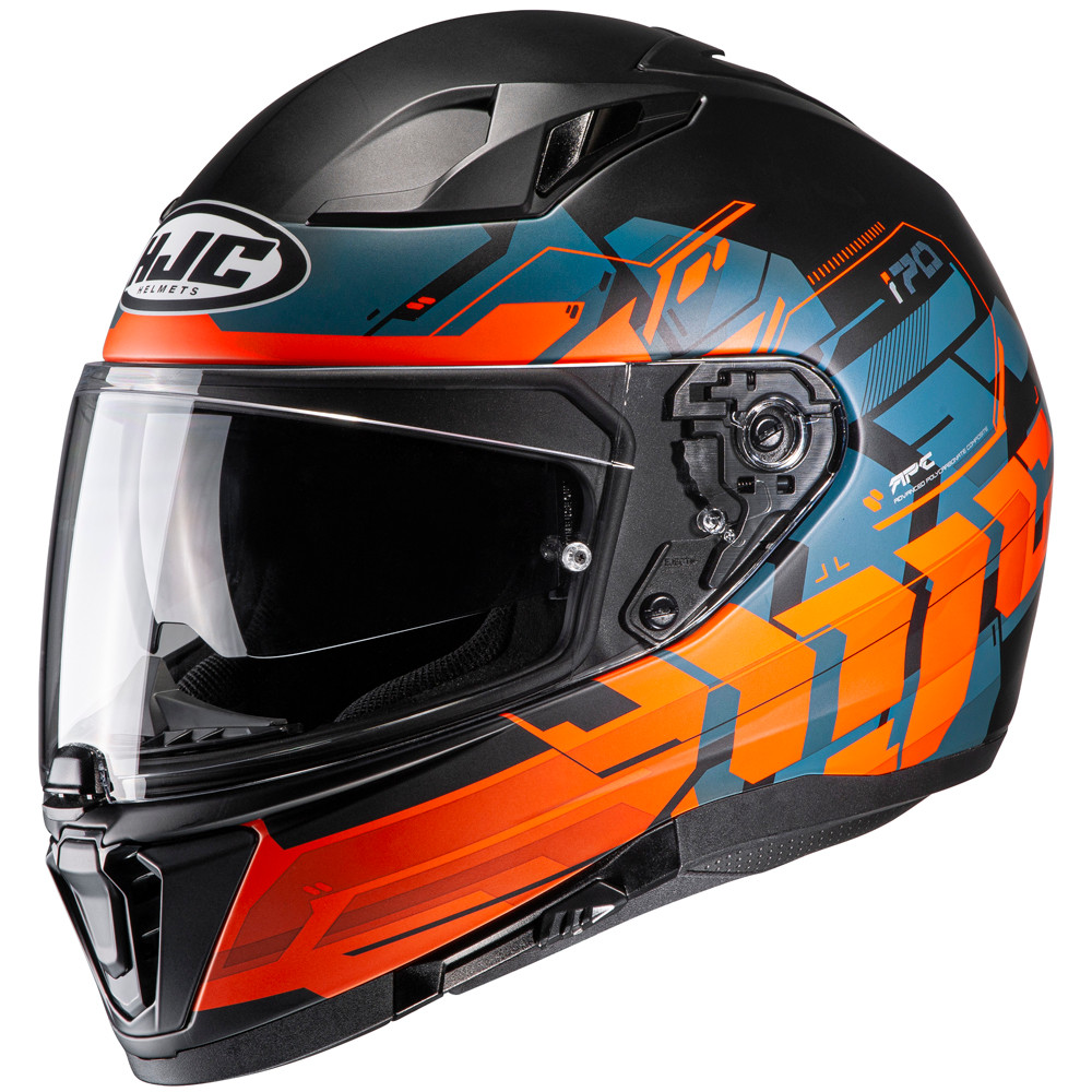 しおん HJC i70 Alligon Helmet | Red & Blue Motorcycle Helmet