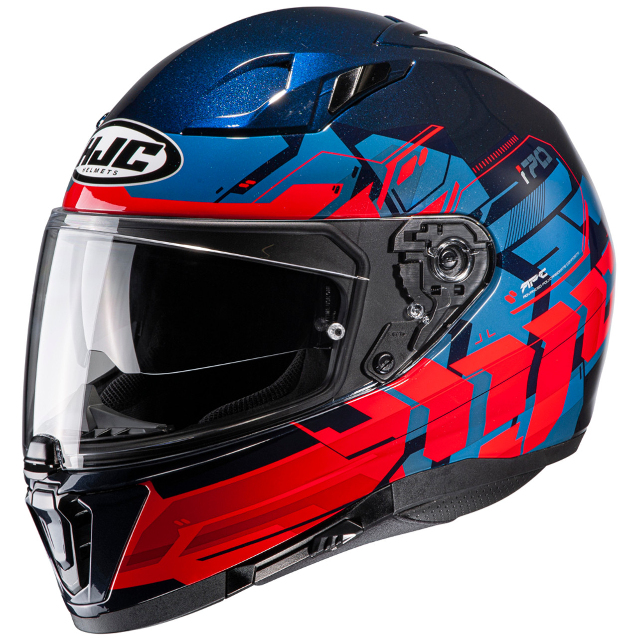 HJC i70 Alligon Helmet X-Small - Sportbike Track Gear