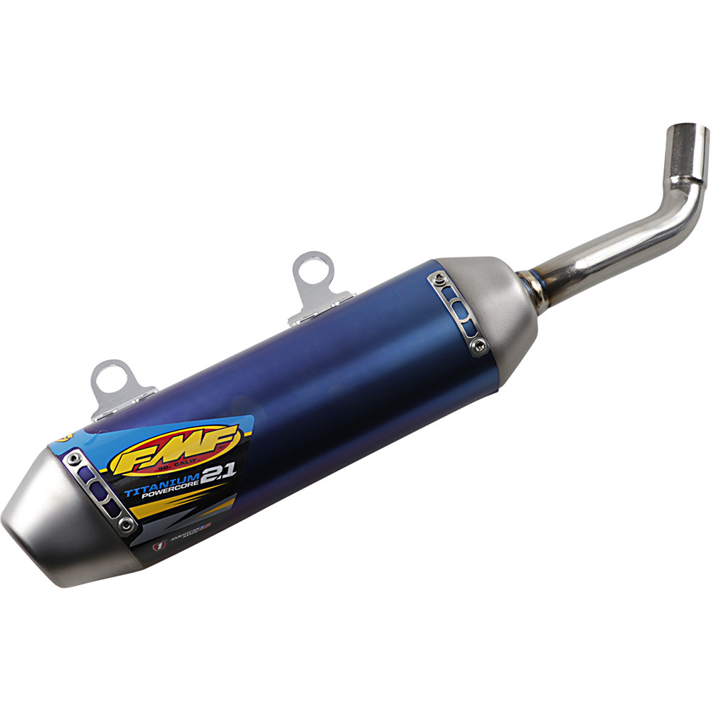 FMF KTM 300 XC TPI 2020-2022 Powercore 2.1 Shorty Muffler Blue