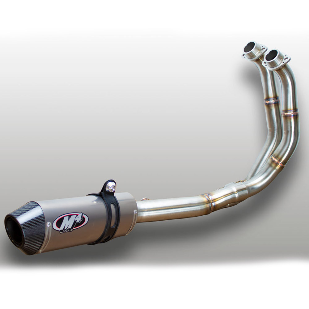YZF-R7 (21〜25) マフラー　M4 フルエキ M4 Yamaha R7 2022-2026 Full Exhaust System Titanium Canister