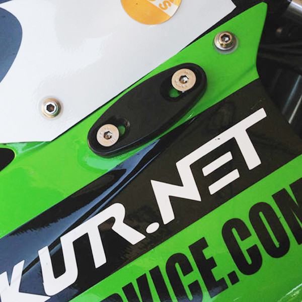 SkutrNet Kawasaki ZX9R 1998-2003 Mirror Block Off Plates with 28