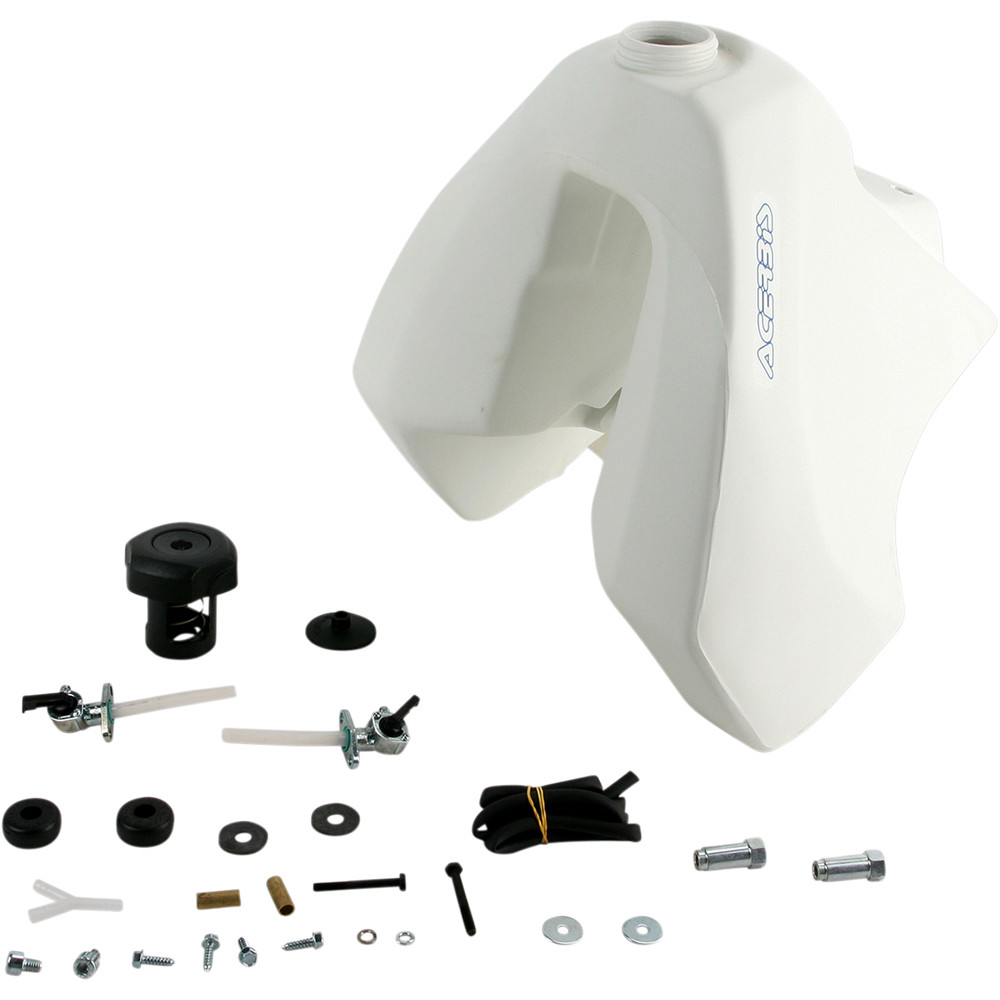 Acerbis Suzuki DR 350 1990-1999 Gas Tank - White - Suzuki - 4.25