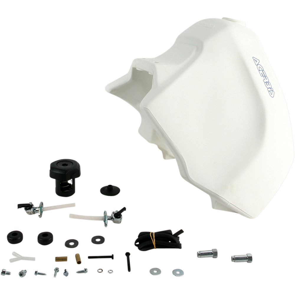 Acerbis Suzuki DR 350 1990-1999 Gas Tank - White - Suzuki - 4.25