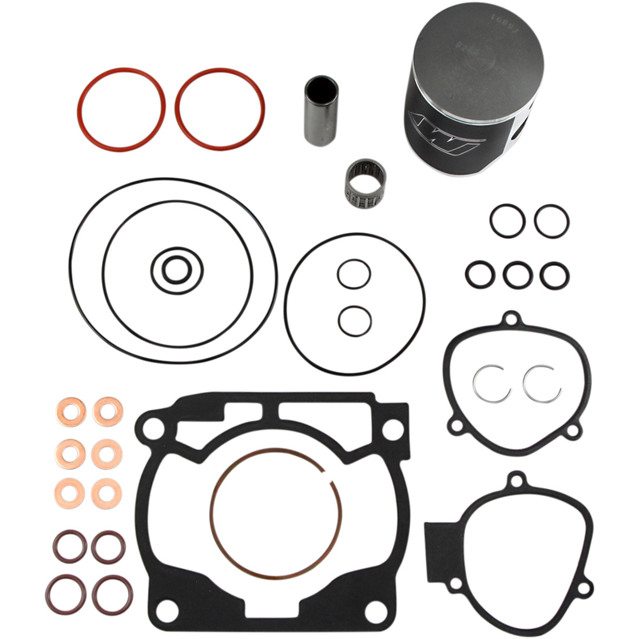 Wiseco Arctic Cat EXT 250 2007-2015 Piston Kit with Gasket Sportbike  Track Gear