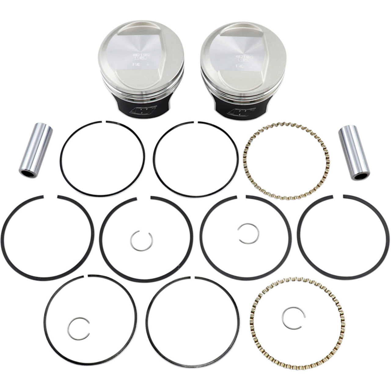 Moto Guzzi Piston ring kit 80 mm - V65, Florida, GT, NTX, Custom...