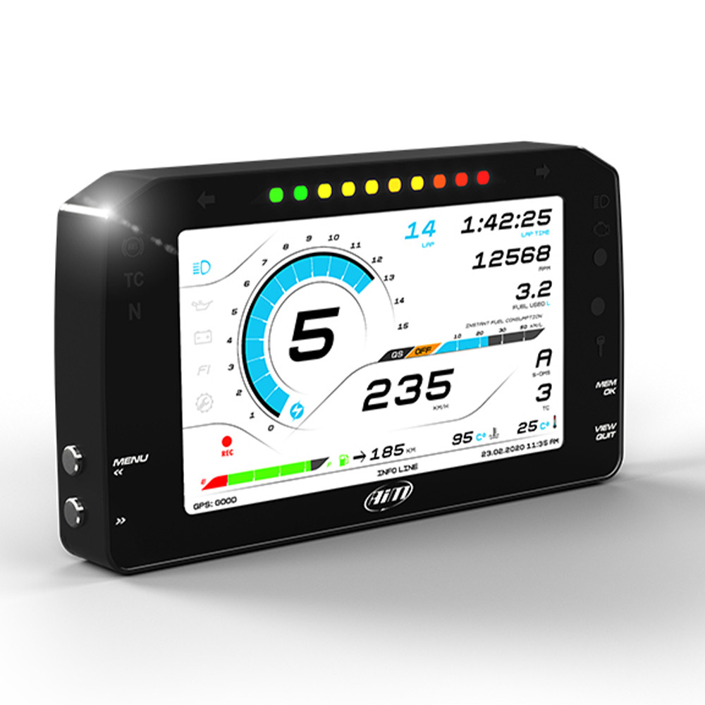AiM MXPS Suzuki GSX-R1000 2017-2026 Plug & Play Dash Logger