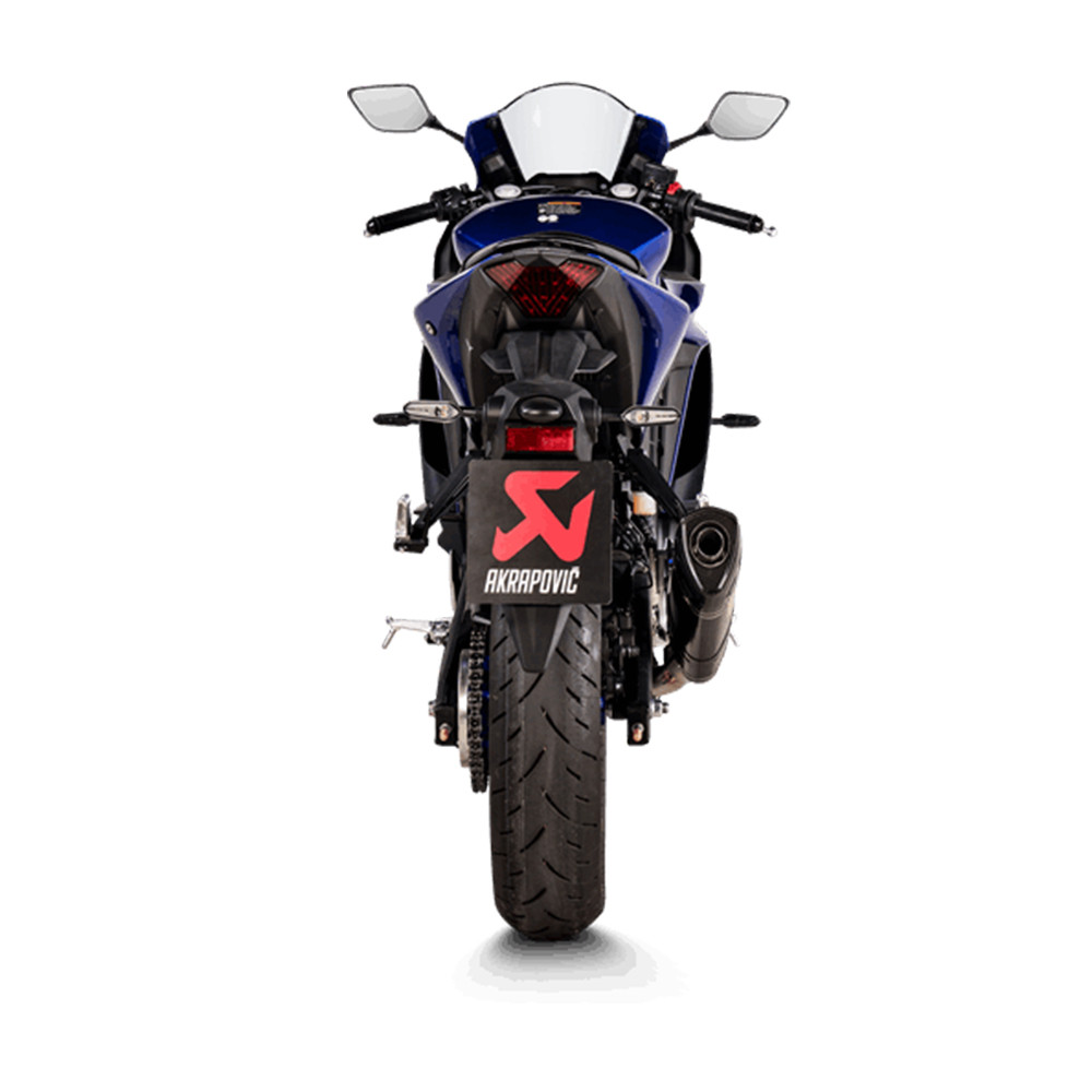 Akrapovic Yamaha R3 2022-2026 Carbon Slip On Exhaust