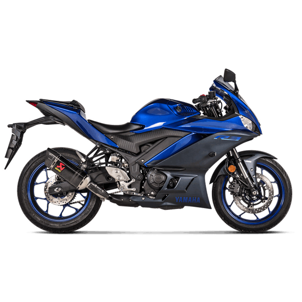 Akrapovic Yamaha R3 2022-2026 Carbon Slip On Exhaust