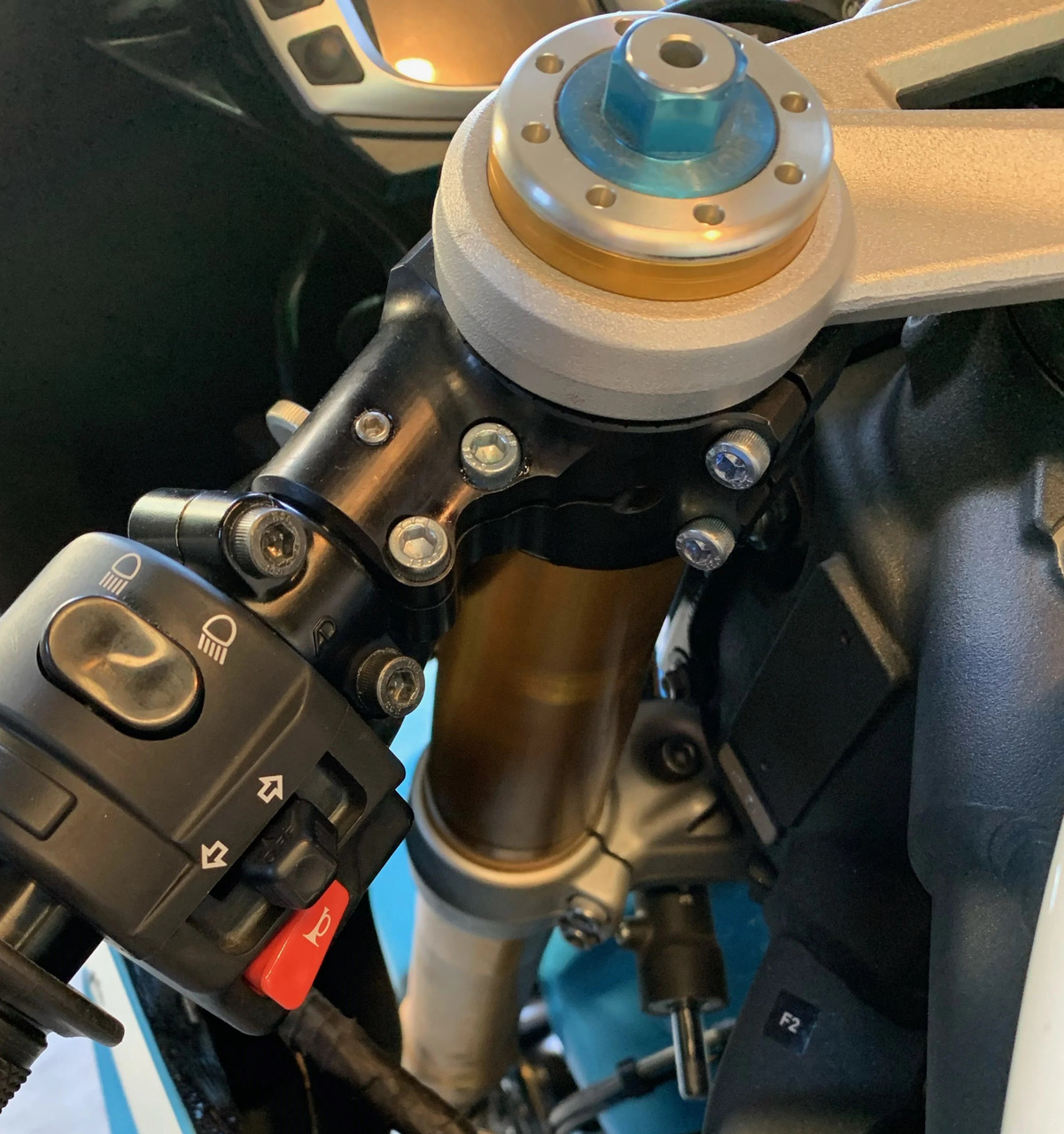 Woodcraft Triumph Daytona 675/R 0616 Zero Offset ClipOns Sportbike