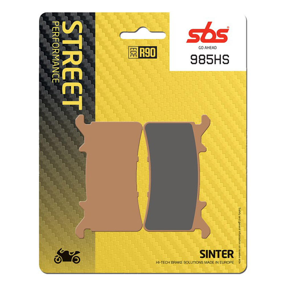 SBS BMW S1000RR 2019-2025 Street Excel Sintered Front Brake Pads