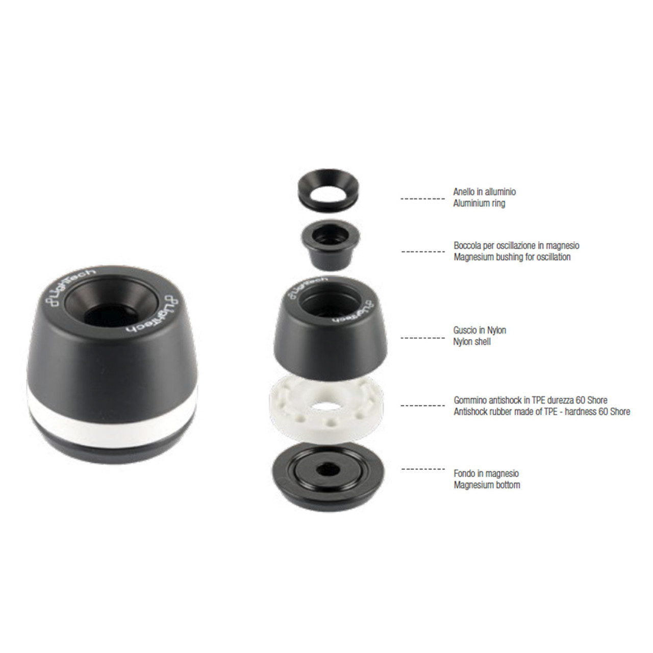 Lightech Frame Sliders Honda CBR1000RRR/SP 20202023